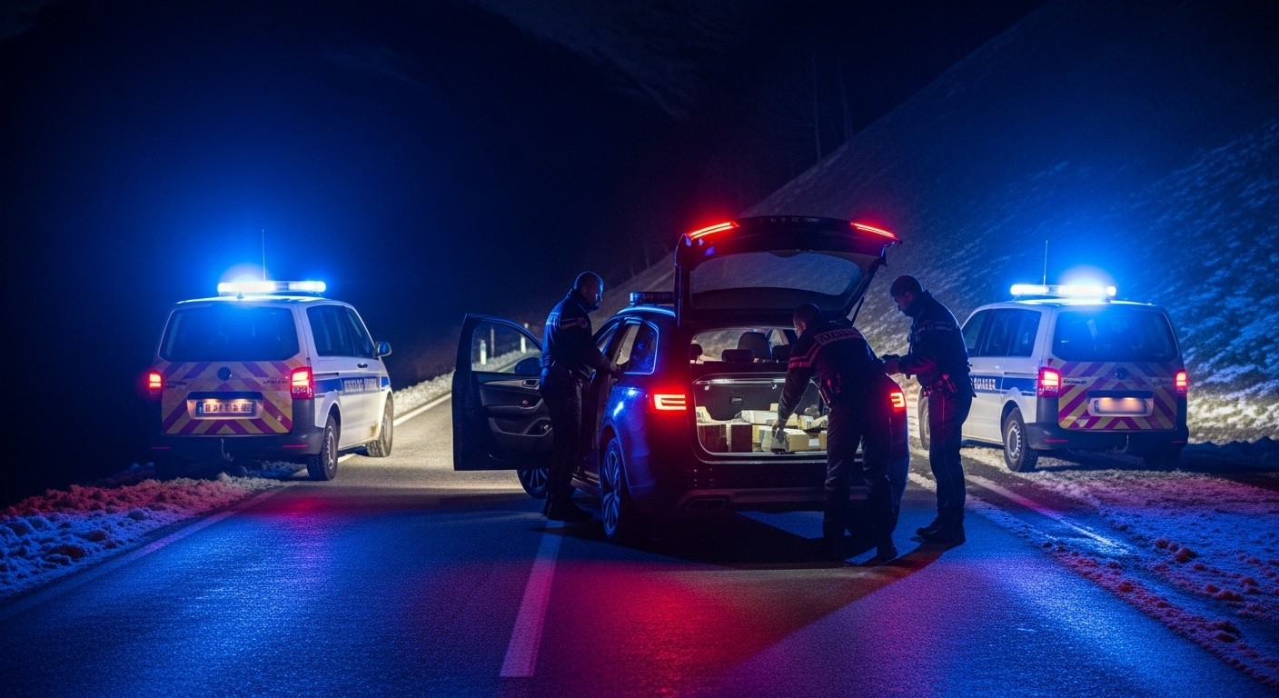 Les douanes ont intercepté une voiture avec plus de 50 kg de drogue près de la frontière suisse en Haute-Savoie, dont 23 kg de cocaïne. Une saisie majeure qui relance le débat sur le trafic frontalier.