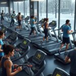 Salles de Sport Bondées en Janvier : Neige et Résolutions