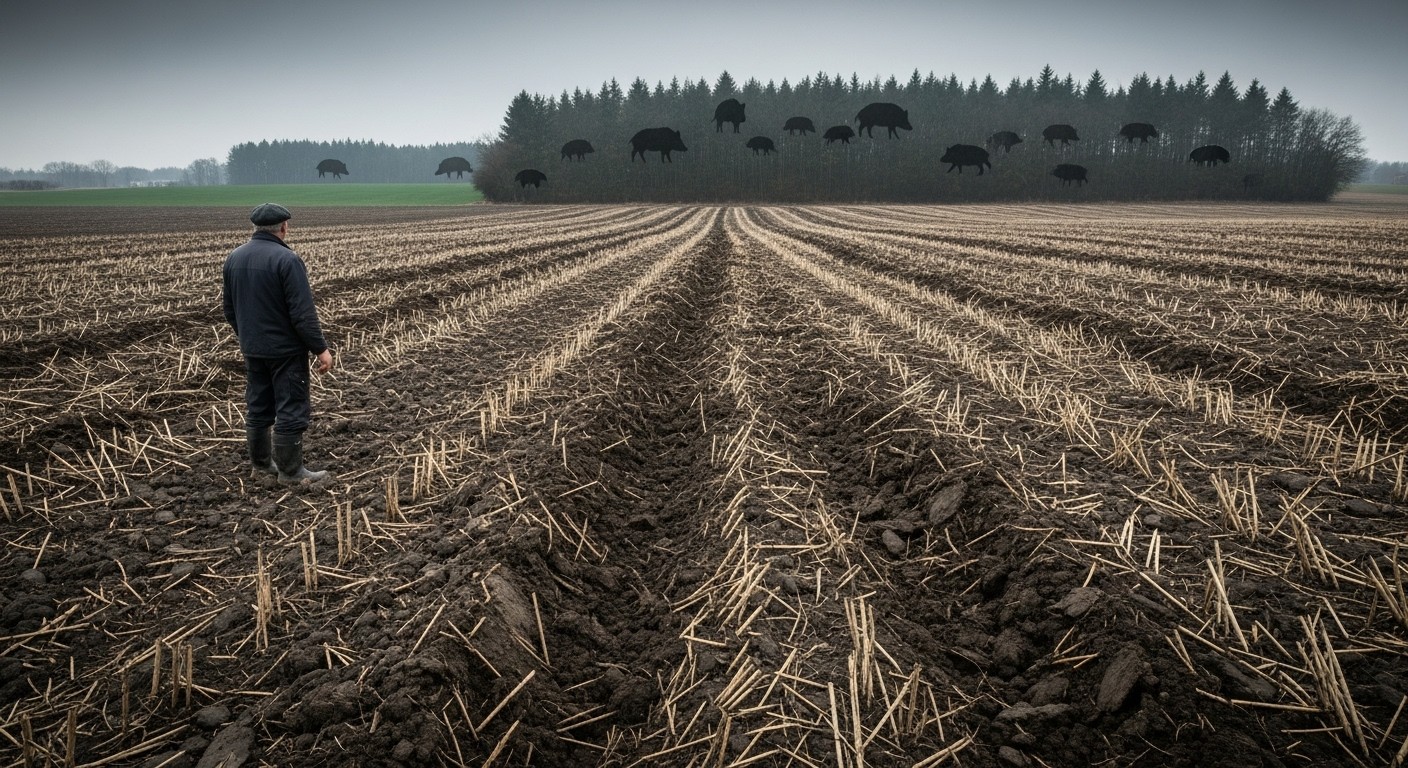 Dans la Meuse, record de France avec 3000 hectares ravagés par les sangliers chaque année. Des pratiques de certains chasseurs pointées du doigt : l'État intervient pour réguler. Décryptage complet.