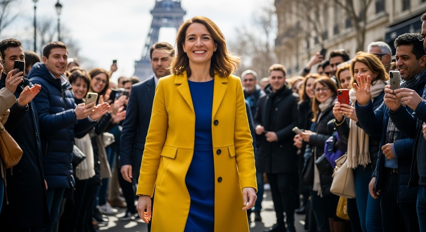Le manteau jaune de Sarah Knafo devient sa signature dans la course à la mairie de Paris. Stratégie visuelle maligne ou pari risqué ? Découvrez pourquoi cette couleur fait débat.