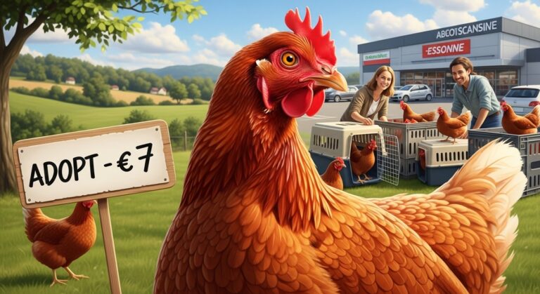 Sauver 650 Poules Pondeuses : Vente Solidaire Essonne