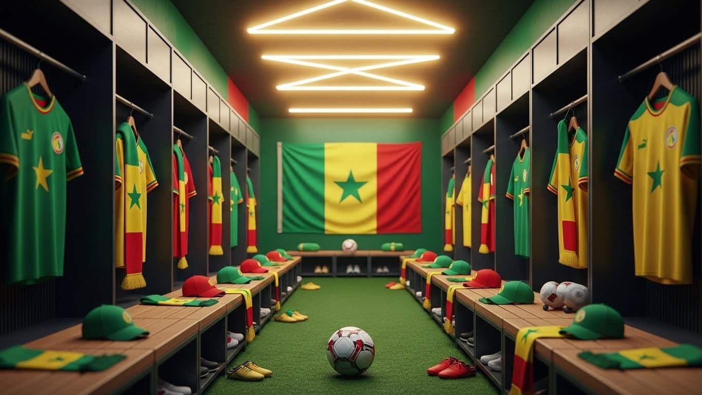 Découvrez l'émotion brute d'Omar Sy descendant dans le vestiaire du Sénégal après leur qualification pour la finale de la CAN 2025. Un « merci les gars » touchant qui résume la passion des Lions de la Teranga face au Maroc.