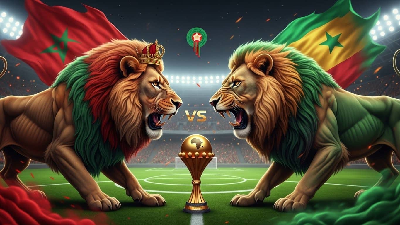 Découvrez l'enjeu immense de la finale CAN 2025 entre le Sénégal et le Maroc : fin d'une disette de 50 ans pour les Lions de l'Atlas à domicile ? Analyse, enjeux et suspense total pour ce choc continental.