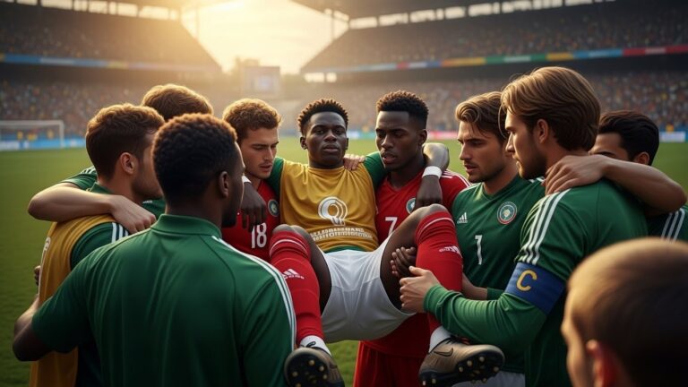 Sénégal-Maroc : Le Geste Touchant des Lions pour Niang Blessé