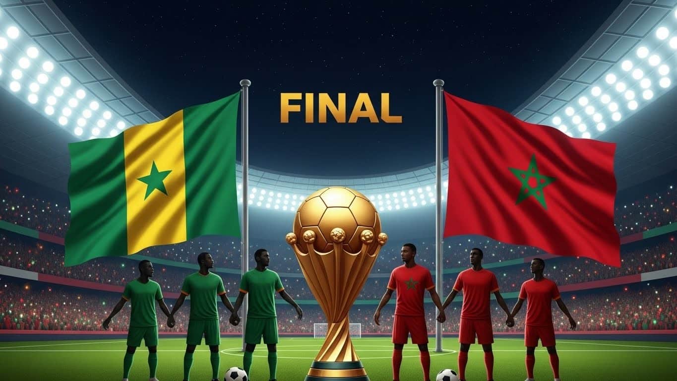 Finale CAN 2025 Sénégal-Maroc le 18 janvier à Rabat : date, heure, stade et analyse des forces en présence pour un choc historique entre favoris.
