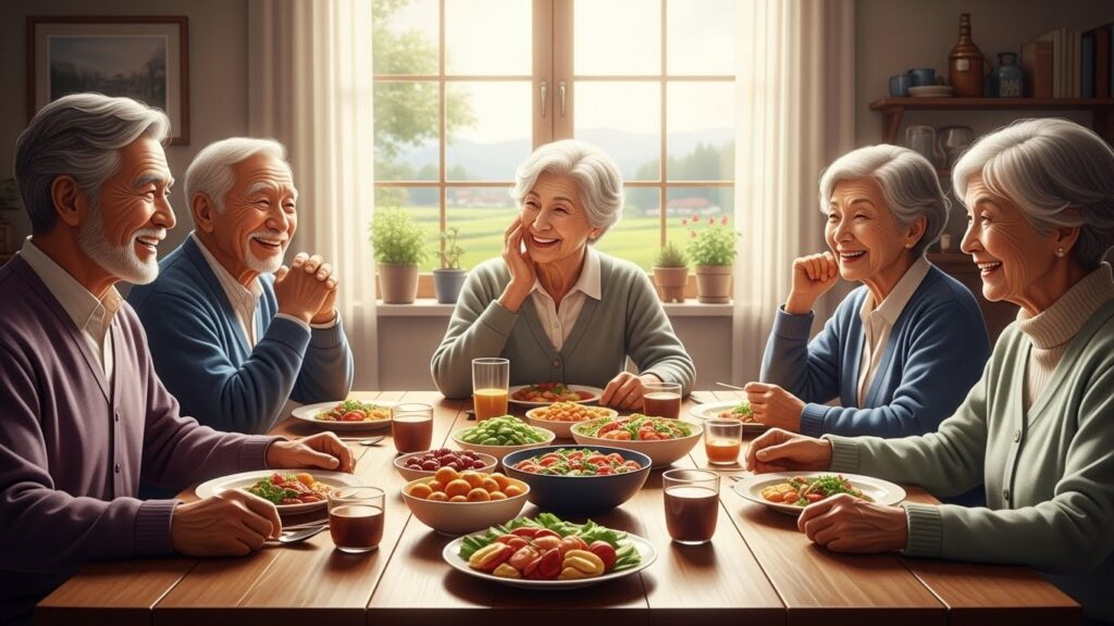 Seniors Isolés : Les Repas Partagés Contre la Solitude