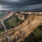 Sicile : Falaise Effondrée sur 4 km, 1000 Évacués