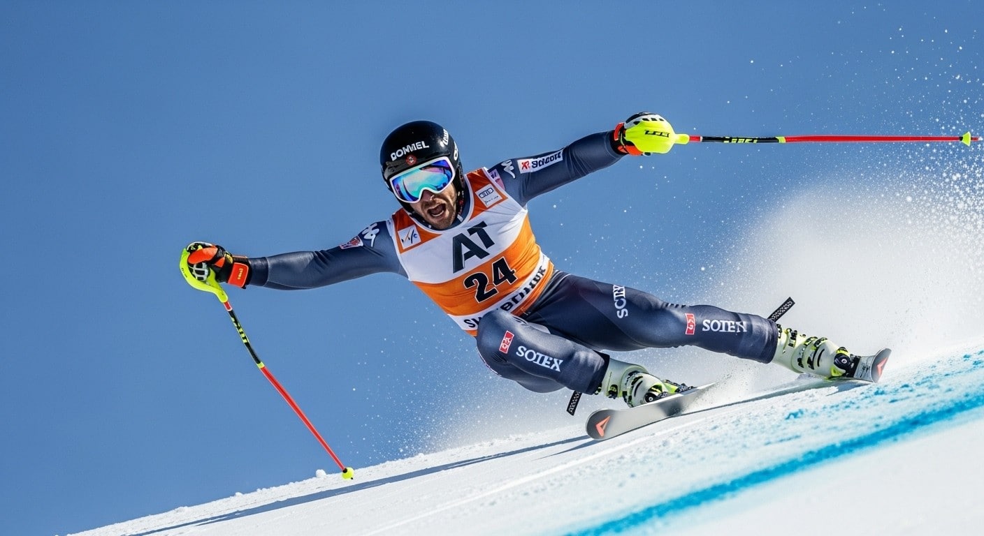 Découvrez comment un skieur norvégien a évité une chute dramatique lors du Super-G de Kitzbühel et termine 5e. Un moment spectaculaire juste avant les JO 2026 !