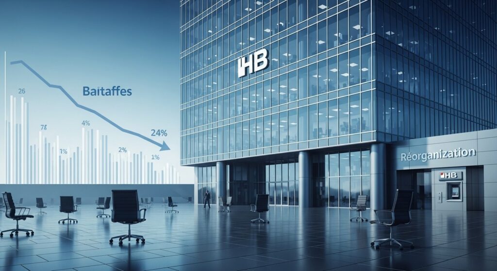 Société Générale : 1800 Postes Supprimés en France d’Ici 2027