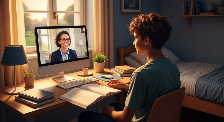 Soutien Scolaire Gratuit en Ligne dans les Zones Rurales d&rsquo;Île-de-France