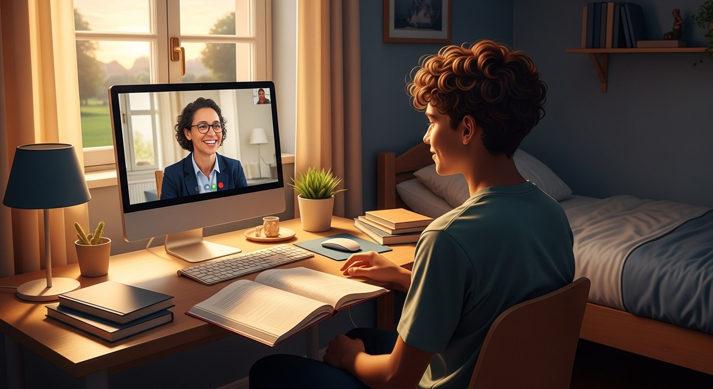 Découvrez comment le tutorat gratuit en visioconférence aide les élèves des campagnes franciliennes à lutter contre les inégalités scolaires et le décrochage. Une solution solidaire qui change des vies.