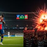 Sporting-PSG (2-1) : Barcola Titulaire, Défaite Cruelle