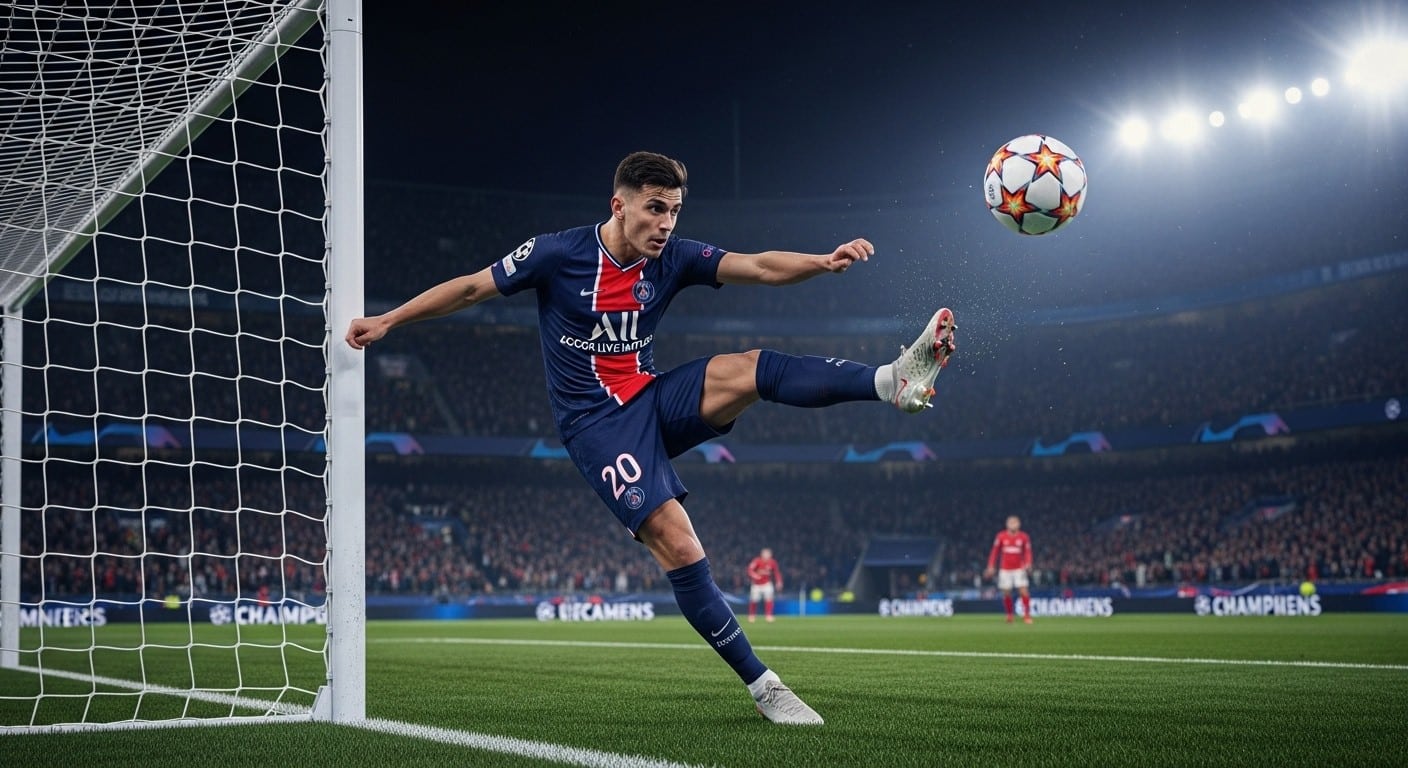 Découvrez comment la sublime frappe de Khvicha Kvaratskhelia a relancé le PSG face au Sporting Lisbonne avant une défaite cruelle 2-1 en Ligue des champions. Analyse complète du match et perspectives.