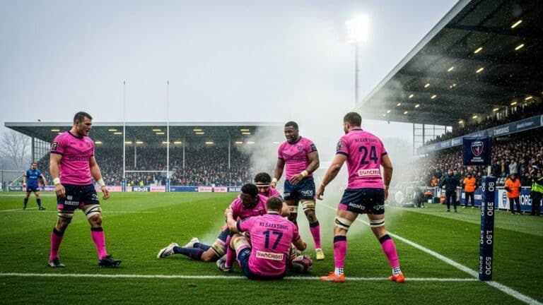 Stade Français Bat Castres 33-15 : Bonus et Podium