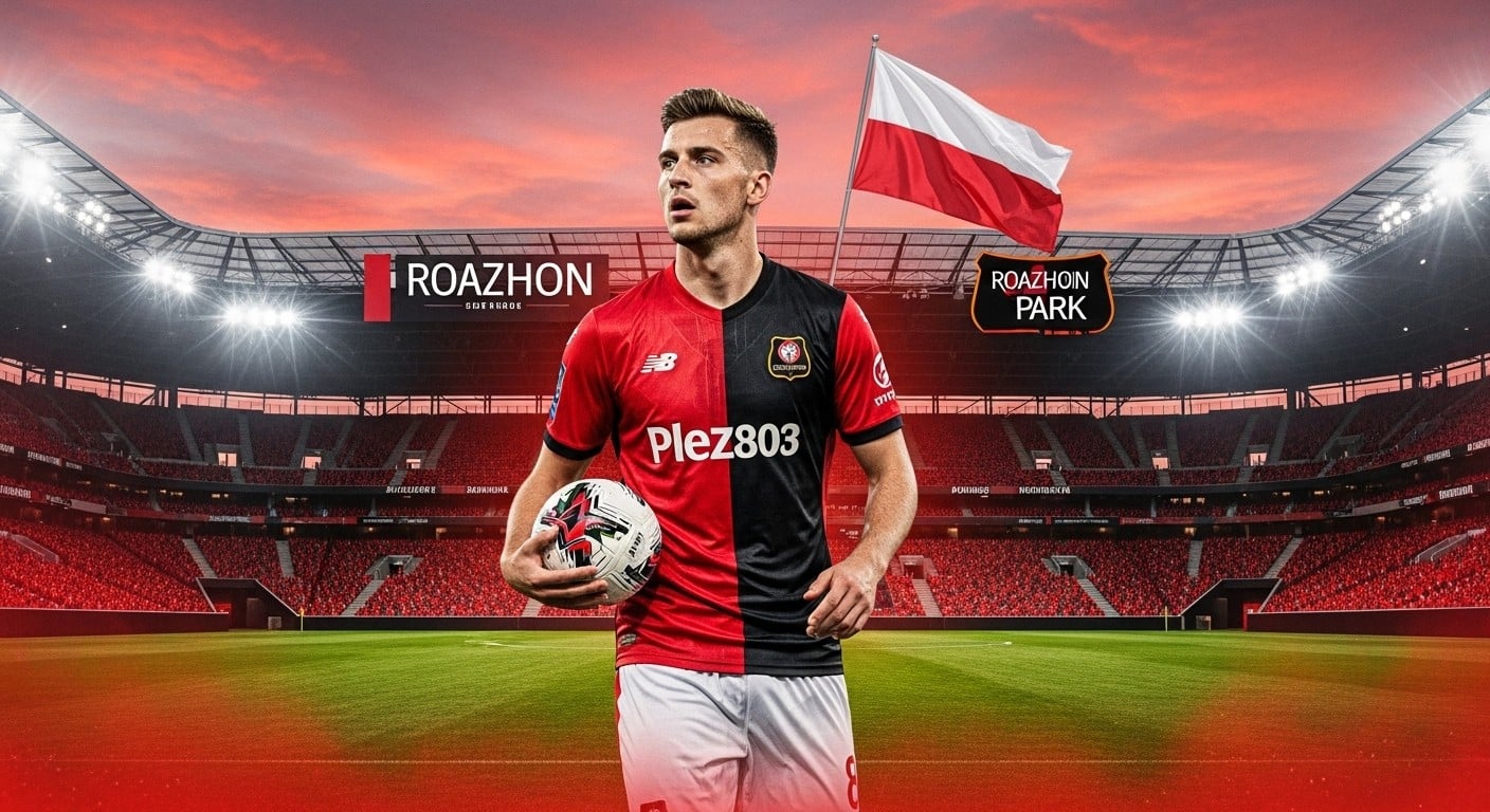 Le Stade Rennais officialise l'arrivée du milieu polonais Sebastian Szymanski depuis Fenerbahçe pour 10M€. Un renfort créatif majeur jusqu'en 2029.