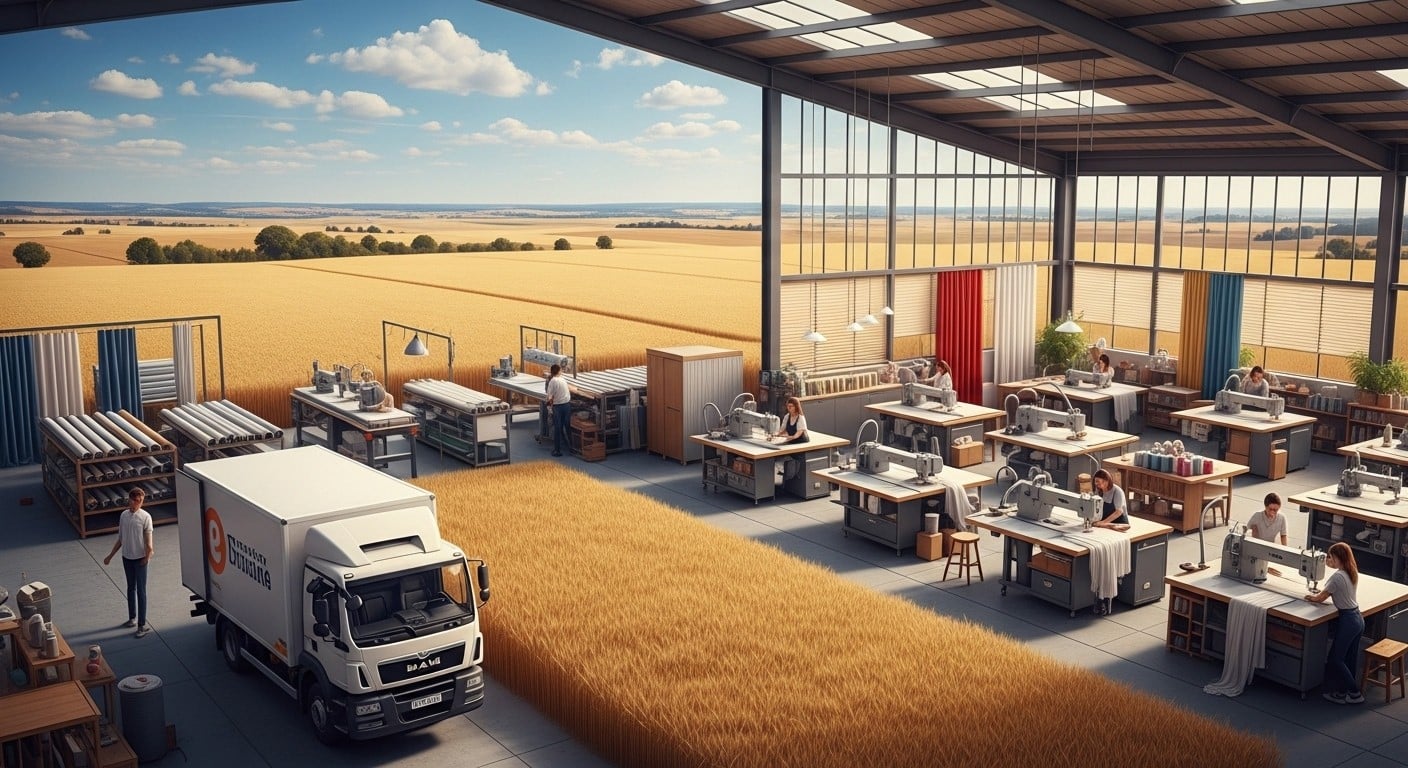 Découvrez comment une PME d’Eure-et-Loir est devenue leader du e-commerce de stores et rideaux sur mesure avec 350 000 clients, tout en restant ancrée au cœur de la Beauce.