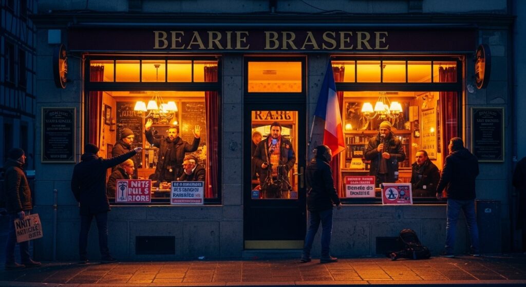 Strasbourg : Violences en Marge d’un Meeting RN avec Bardella