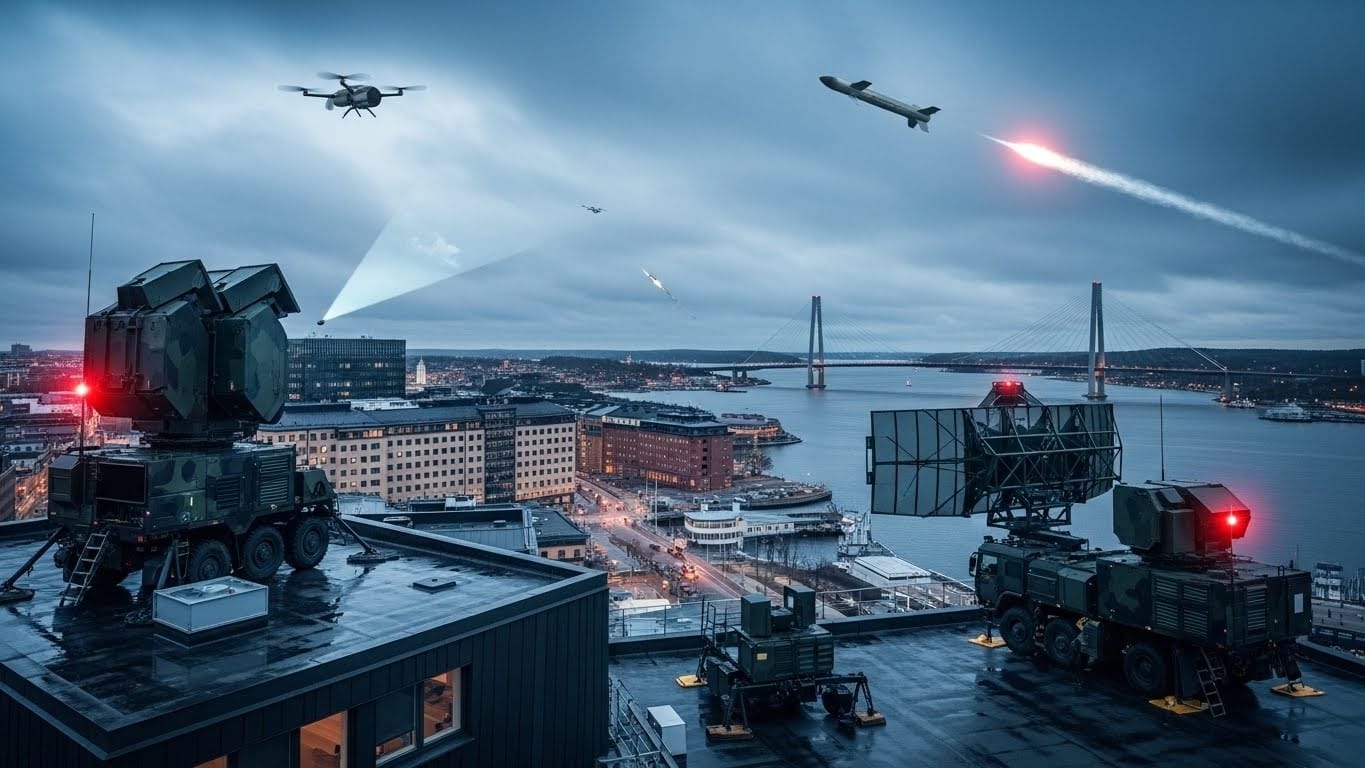 Découvrez pourquoi la Suède investit massivement 1,4 milliard d'euros dans sa défense aérienne terrestre pour protéger villes, ponts et centrales, inspirée par l'Ukraine.