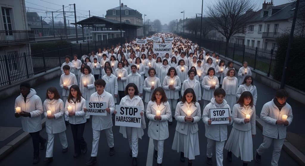 Suicide de Camélia : Marche Blanche Contre le Harcèlement