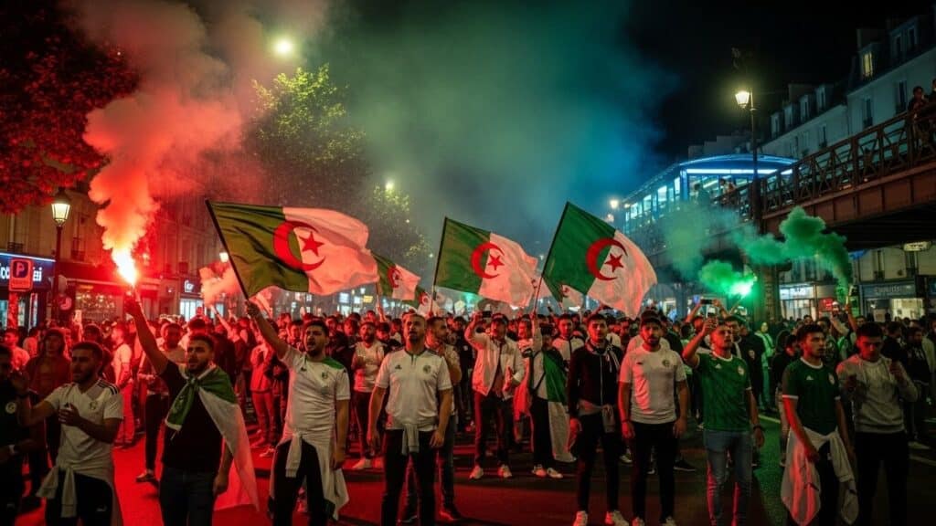 Supporters Algériens : La Fête Continue Malgré l’Élimination en CAN