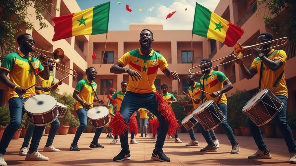 Supporters Sénégalais : La Ferveur du Douzième Gaïndé à la CAN 2025