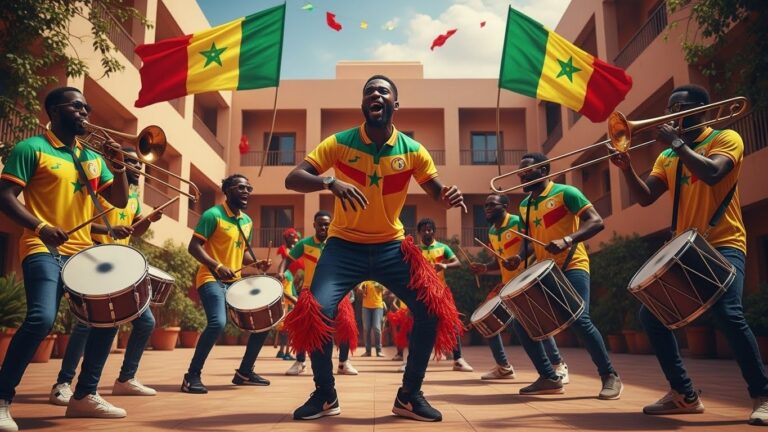 Supporters Sénégalais : La Ferveur du Douzième Gaïndé à la CAN 2025