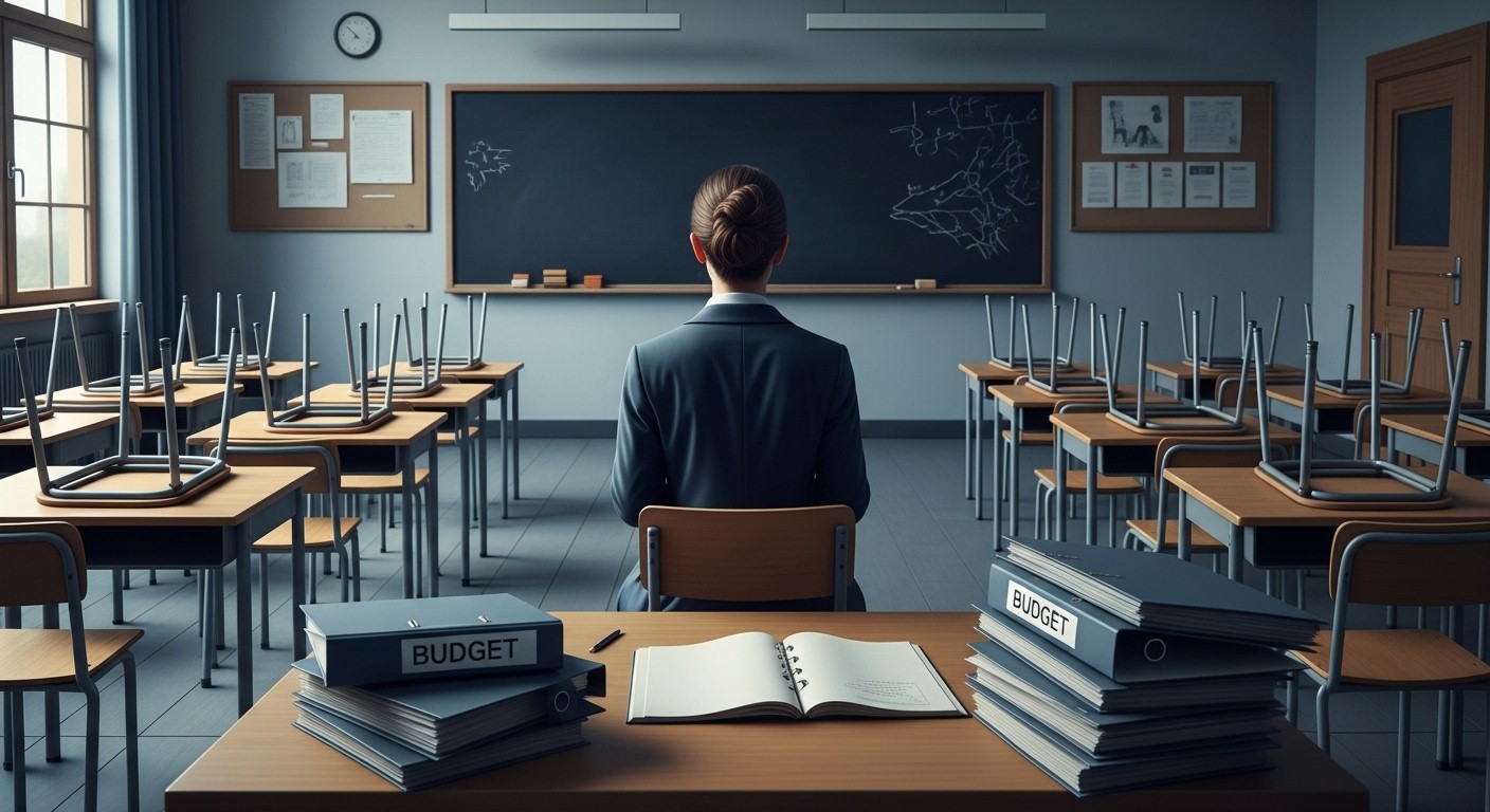 Le ministère revoit à la baisse les suppressions de postes enseignants pour 2026 : 2300 dans le public après confusion. Impact sur classes et académies touchées comme Lille.