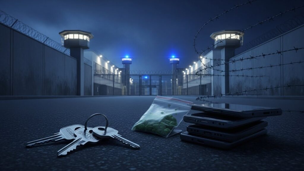 Surveillant de Prison en Garde à Vue pour Trafic de Drogue