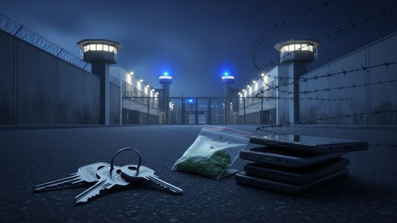 Un surveillant de la maison d'arrêt de Fresnes en garde à vue : cannabis, téléphones et alcool saisis. Plongée dans une affaire qui secoue le monde carcéral français.