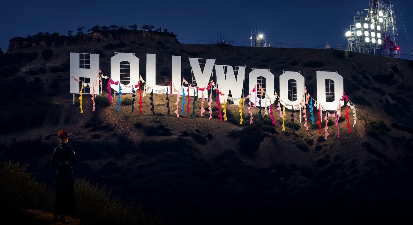 Découvrez comment Sydney Sweeney a osé décorer le mythique Hollywood Sign de soutiens-gorge pour lancer sa marque Syrn. Un coup audacieux qui fait débat : génie marketing ou trop risqué ? Plongez dans l'histoire !