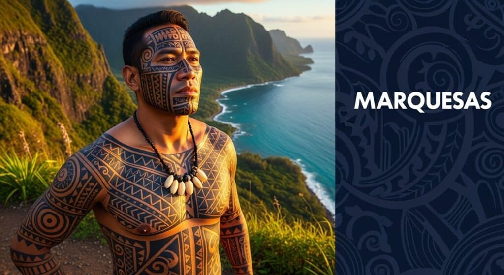 Tatouage Polynésien aux Marquises : Un Art Ancestral Toujours Vivant