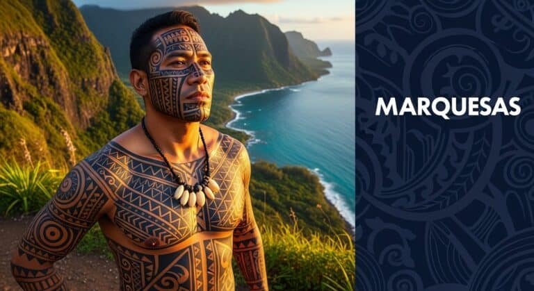 Tatouage Polynésien aux Marquises : Un Art Ancestral Toujours Vivant