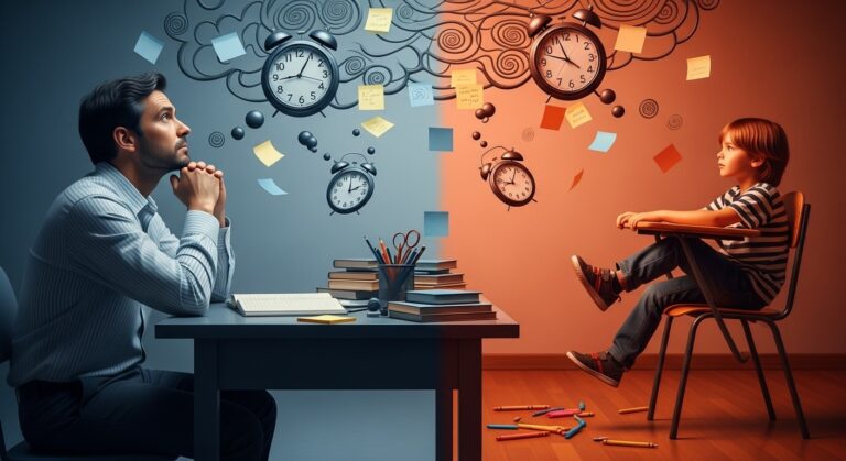 TDAH : Signes d&rsquo;Alerte chez Enfant et Adulte