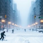 Tempête de Neige Historique aux États-Unis : Images et Conséquences