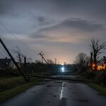 Tempête Goretti : 95 600 foyers toujours sans électricité