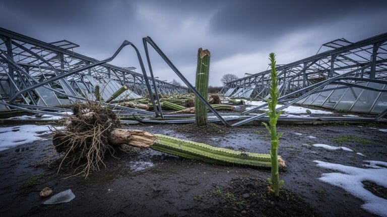 Tempête Goretti Détruit Cactus Normandie Producteur