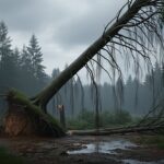 Tempête Goretti : Évitez les Forêts d'Île-de-France ce Week-end