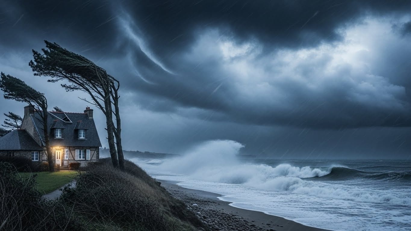 Découvrez le récit saisissant de la tempête Goretti en Manche : vents records à 213 km/h, maisons qui tremblent et solidarité locale. Une nuit inoubliable sur la côte normande.