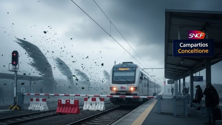 Tempête Goretti : Trains Supprimés par SNCF Vents Violents
