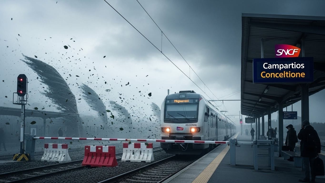 Découvrez les perturbations majeures sur le réseau SNCF dues à la tempête Goretti. Trains annulés dans le nord-ouest jeudi et vendredi, vigilance rouge dans la Manche : tout ce qu'il faut savoir pour vos déplacements.
