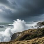Tempête Goretti : Vents à 160 km/h dans la Manche en Vigilance Rouge