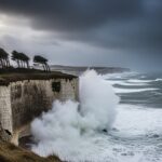 Tempête Goretti : Vigilance Rouge dans la Manche pour Vents Violents