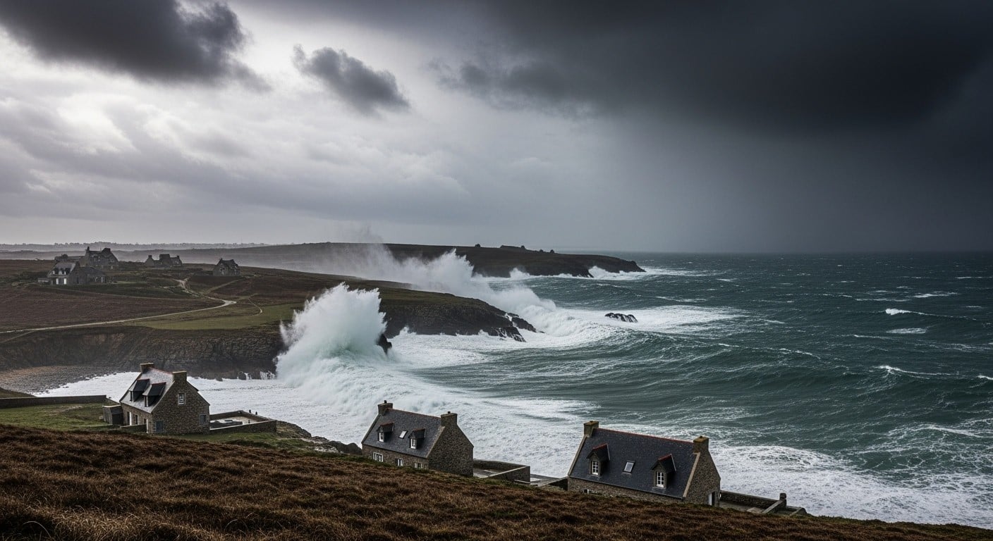 Découvrez l'impact de la dépression Ingrid, qualifiée de bombe météo, sur la Bretagne : vents jusqu'à 120 km/h, pluies intenses, crues et risques d'inondations. Trois départements en vigilance orange.