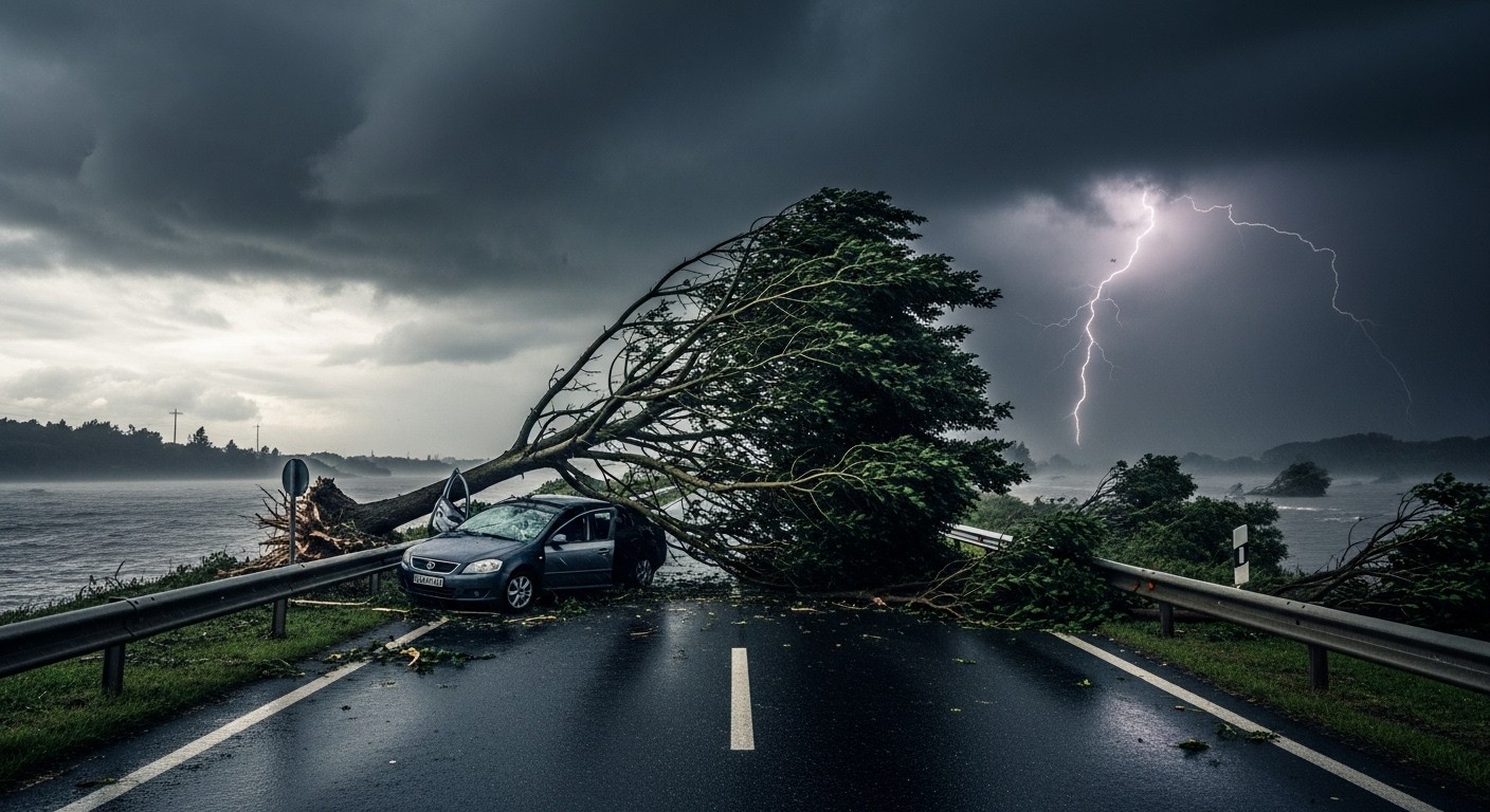 La tempête Kristin a frappé le Portugal avec des vents violents, causant au moins 5 morts, inondations et coupures d'électricité massives. Découvrez le bilan et les conséquences.
