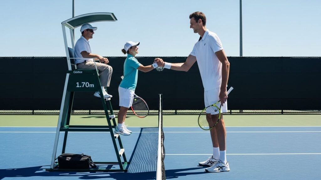 Tennis : Sweeny Monte sur Chaise Face à Géant Opelka