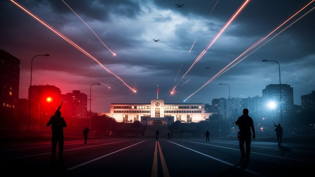 Tension à Caracas : Tirs Près du Palais Présidentiel