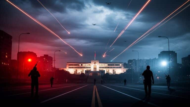 Tension à Caracas : Tirs Près du Palais Présidentiel