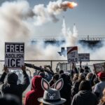 Texas : Manifestation pour Enfant Migrant Dispersée au Gaz