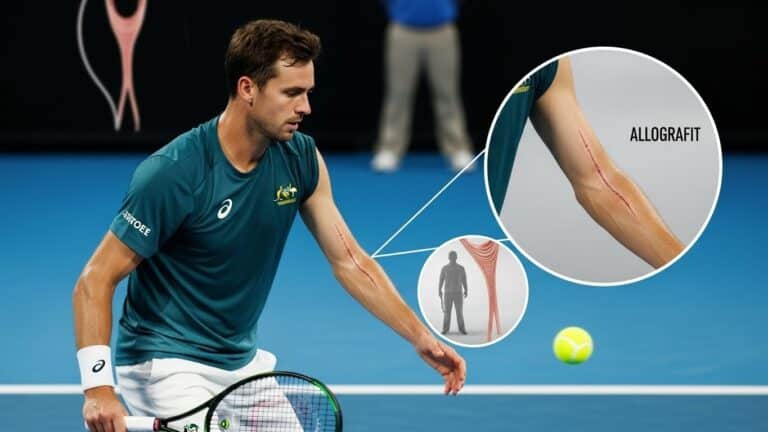 Thanasi Kokkinakis : Un Tendon d&rsquo;Achille de Donneurs dans le Bras