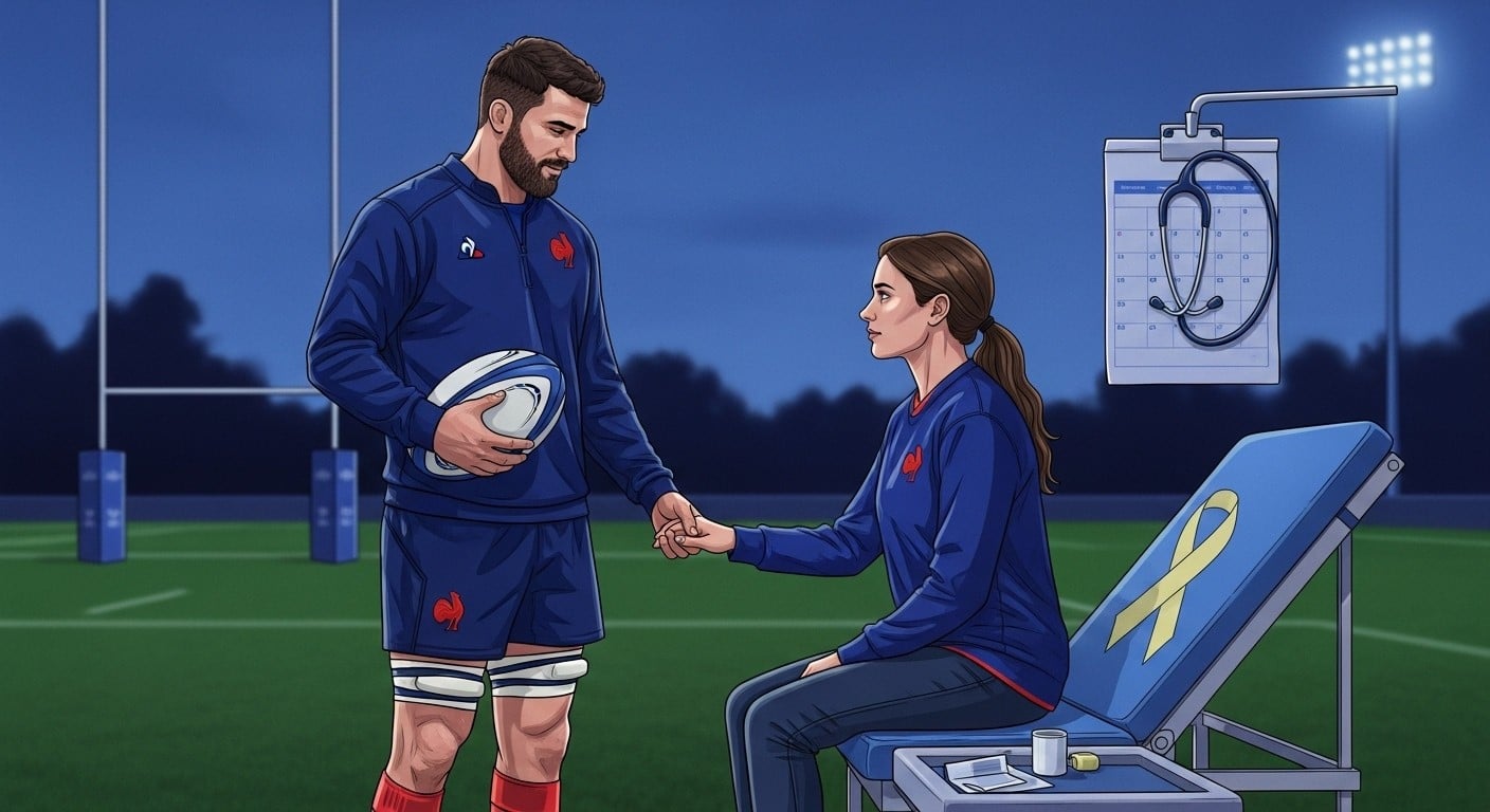 Découvrez pourquoi le pilier du XV de France Thibaud Flament manquera le choc d'ouverture du Tournoi des Six Nations 2026 face à l'Irlande pour accompagner sa femme dans un parcours PMA lié à l'endométriose. Un choix humain touchant.